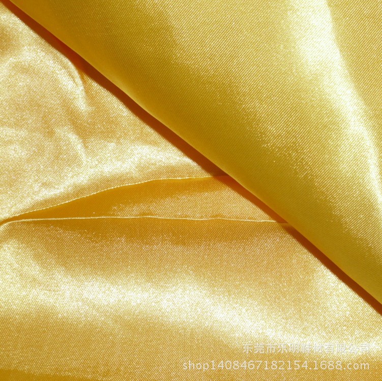 MB7502国潮风现货供应色丁礼盒包装布服装面料 里料 鞋材绸布