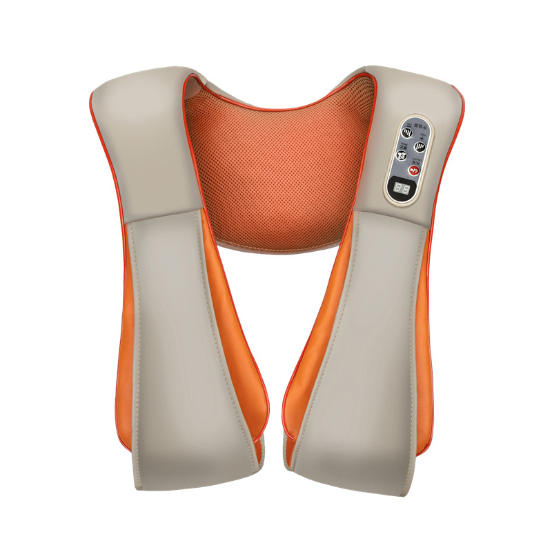 Massage Shawl, Simulated Human Cervical Spine Massager, Neck, Waist, Back, Shoulder Hammer, Heated Whole Body Multi-Functional Massager