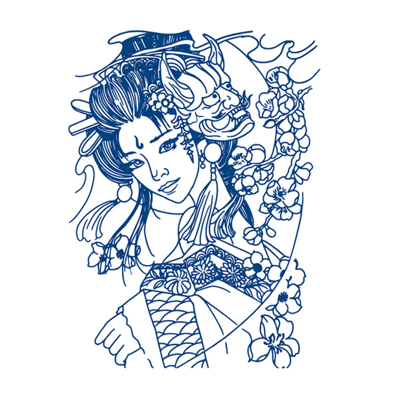 ジュースの紋章はネットの赤い紋章を貼って15日間の現物の卸売りの草本の植物の半永久の刺青のシールを持続します。