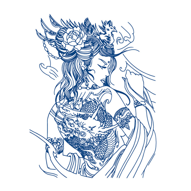 ジュースの紋章はネットの赤い紋章を貼って15日間の現物の卸売りの草本の植物の半永久の刺青のシールを持続します。