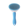 Manufacturer's new pet combal automatic hair fired combing dog self -cleaning comb cat and dog opening needle combing pet cleaning 6