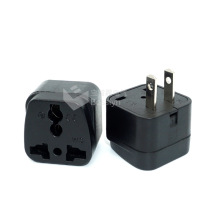 美式日式两扁转换器 带保护门多功能转换插座 澳标国标转美标插头