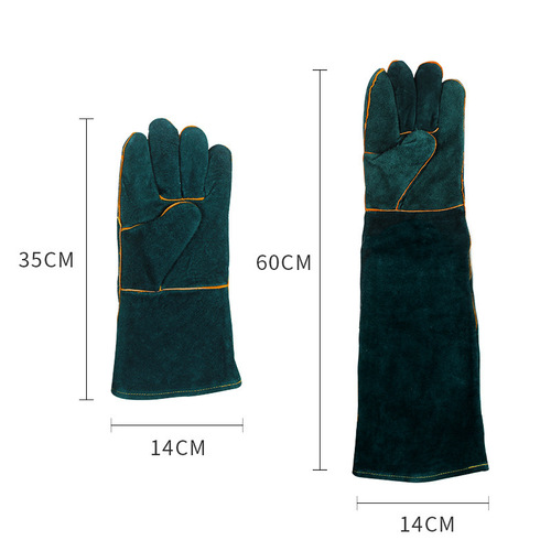 Pet supplies Amazon reptile anti-bite gloves 60cm pet protective gloves monitor lizard snake anti-bite 6