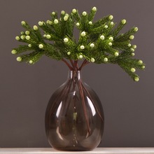 工厂直销仿真南洋杉莎藻松仿真塑料花批发仿真绿植插花配材造景装