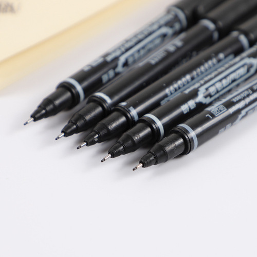 Owa double-headed hook pen water-based oil-based marker neutral painting hook pen blank drawing double-headed pen