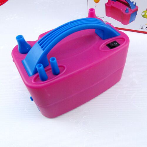 73005 electric air pump balloon inflation pump double hole electric air pump 220v balloon inflation tool wholesale