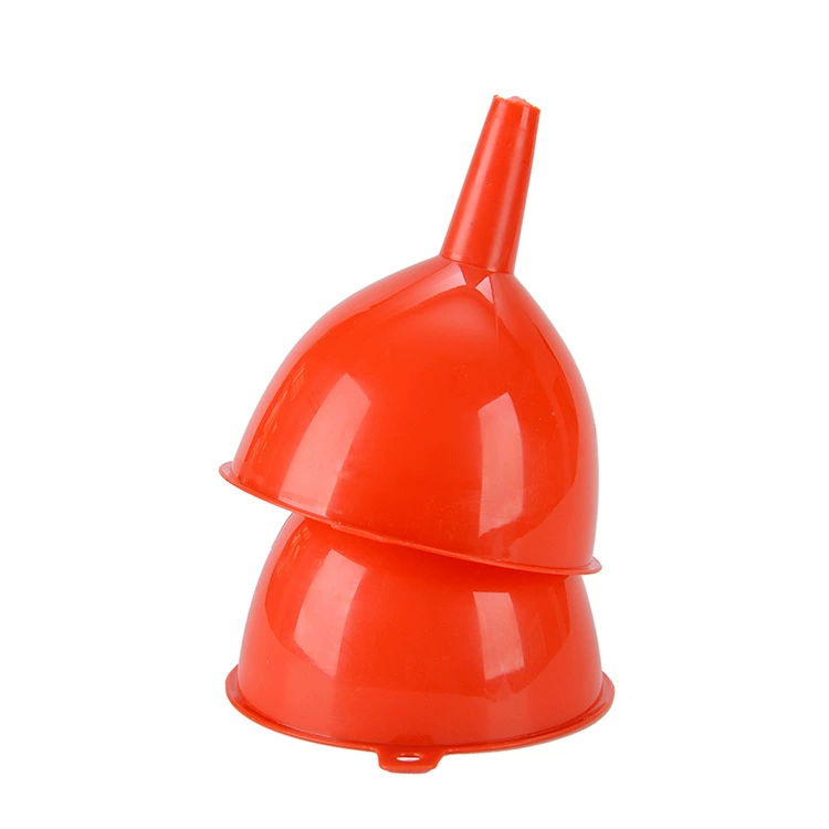 1 yuan store wholesale red plastic funnel spot Spot wine leaky oil leak kitchen, practical helper