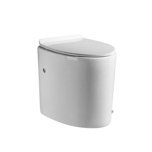 Mini Small Size Pulse Toilet Foot-Tapping Light Smart Integrated Tankless High Water Pressure Small House Bathroom 49cm