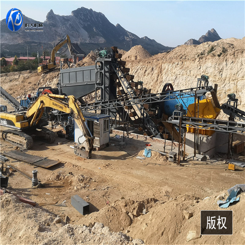 青州科大球磨制砂洗沙设备 水洗砂生产线 河沙清洗筛分机械设备