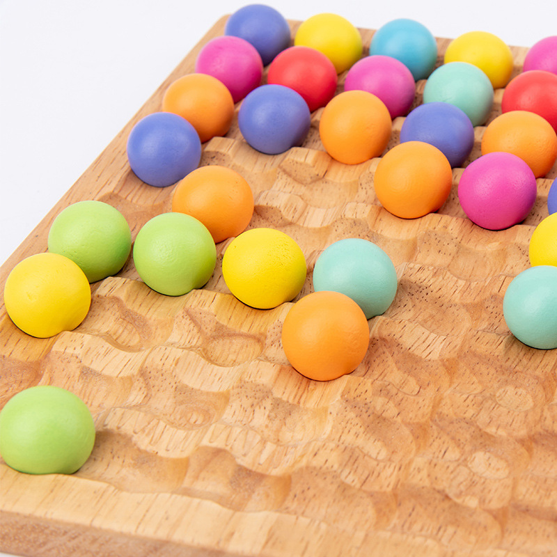 Granos de colores xiaoxiaole interacción entre padres e hijos concentración entrenamiento de madera niños educación temprana juego de mesa niños y niñas juguetes educativos