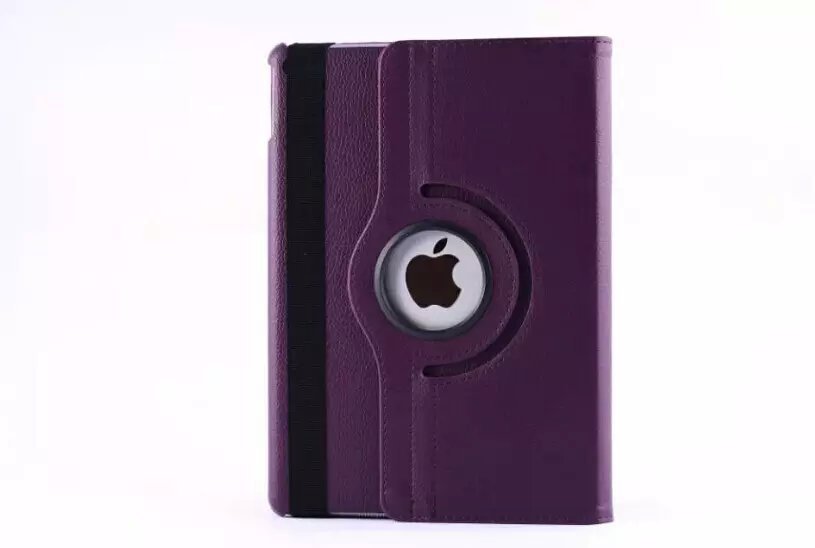Aplicable ipad10a generación 360 funda de cuero giratoria mini65 patrón de lichi pro11 funda protectora 10.9 carcasa plana portátil