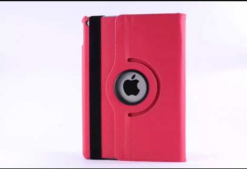 Aplicable ipad10a generación 360 funda de cuero giratoria mini65 patrón de lichi pro11 funda protectora 10.9 carcasa plana portátil