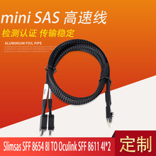 SIimsas SFF 8654 8I TO Oculink SFF 8611 4I*2��a�~�����B�Ӿ�