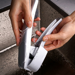 跨境合金二合一壓蒜器 手動蒜泥器 切蒜器家用攪蒜器搗蒜器