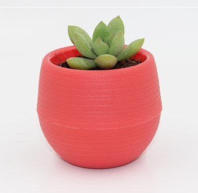 Suculentas macetas pequeñas mini piedra bolas macetas arco iris macetas pp resina plástico perezosos macetas fabricantes