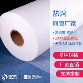 热熔网膜厂家 PA材质双面衬布粘合衬热熔网膜笙产厂家