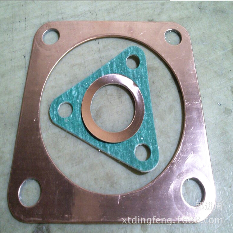 船用柴油机中冷器出气道垫 压气机出气道垫 柴油机进气支管垫