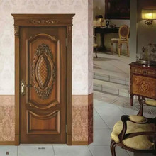 优选实木卧室门创意家居装饰简约实木门成都中式门窗静音设计