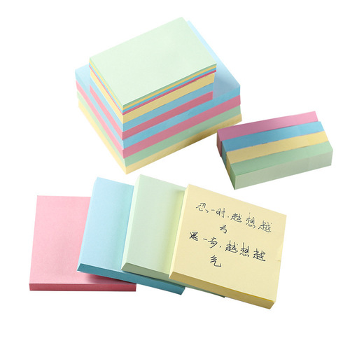 Post-it office stationery note pad colorful tear-off student creative index note note paper office stationery