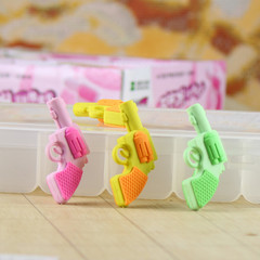 Children's Cartoon Cute Toy Primary School Eraser Pistol Eraser Creative Stationery Manufacturer Wholesale