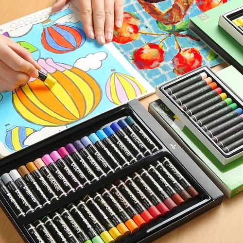 Dankeli Heavy Oil Pastel Professional 3rd Generation Advanced Grey Mini 24-Color 48-Color 60-Color Art Student Supplies