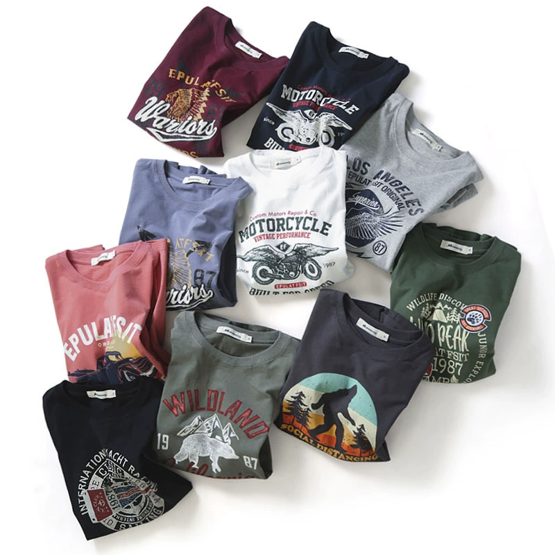 Новая Осенняя мужская футболка с круглым вырезом и длинными рукавами, удобная повседневная Универсальная футболка с забавным принтом, модная базовая модель