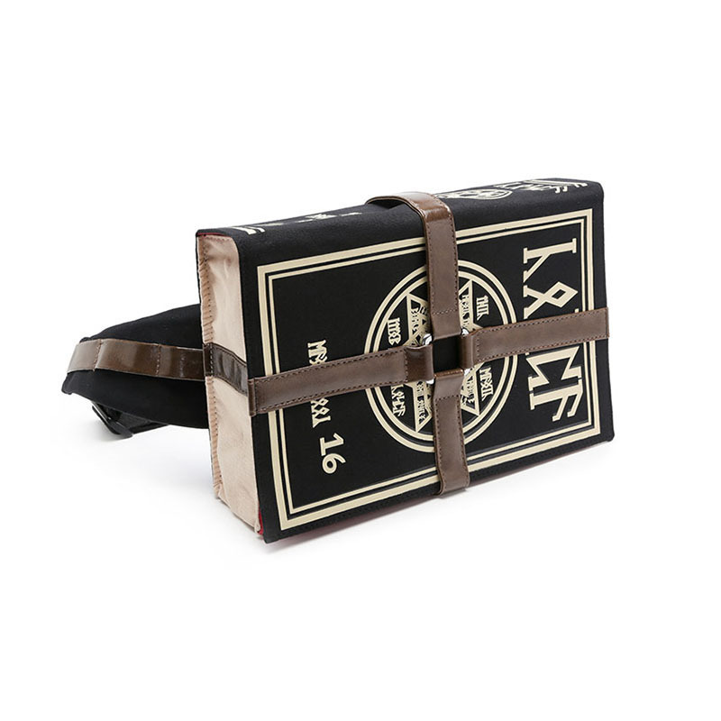 Anime mochila periférica herejía prueba fuego libro mágico bolsa de mensajero FFF grupo apoyos bolsa COS estudiante mochila