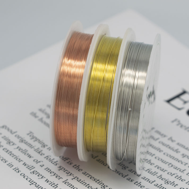 Manicure Copper Wire Copper Wire DIY Bead Lead Handmade Crafts Winding Jewelry Weaving Shaping Metal Copper Wire