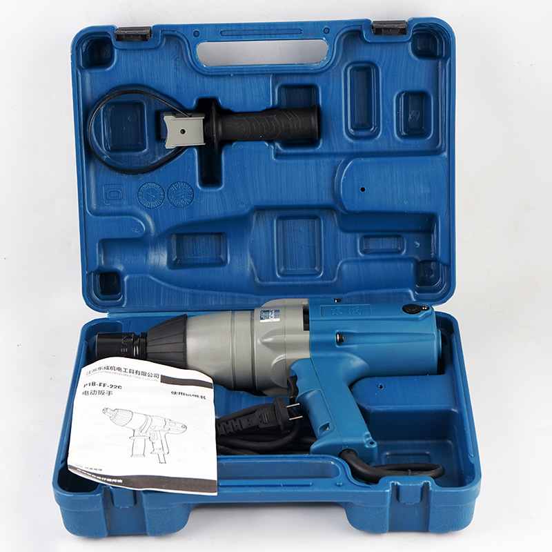 Dongcheng llave eléctrica P1B-FF-22C de alta potencia 600W llave de neumático de coche Instalación mecánica herramienta eléctrica