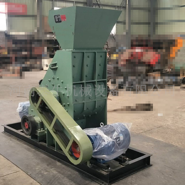 Double Rotor Slag Crusher Double-click Breaking Two-stage Crusher for Dry and Wet Materials of Coal Gangue Without Screen Bottom