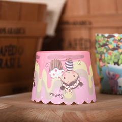 Mechanism high temperature cup muffin cup high temperature resistant oil proof cake paper holder wedding festival baking cupcake paper cup