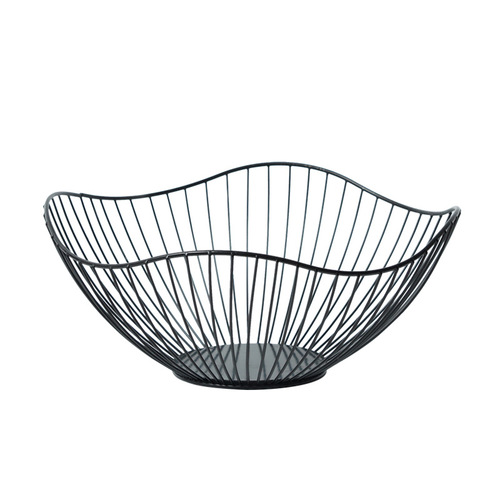 Nordic ins fruit basket iron simple storage basket creative living room decoration home candy snack fruit plate