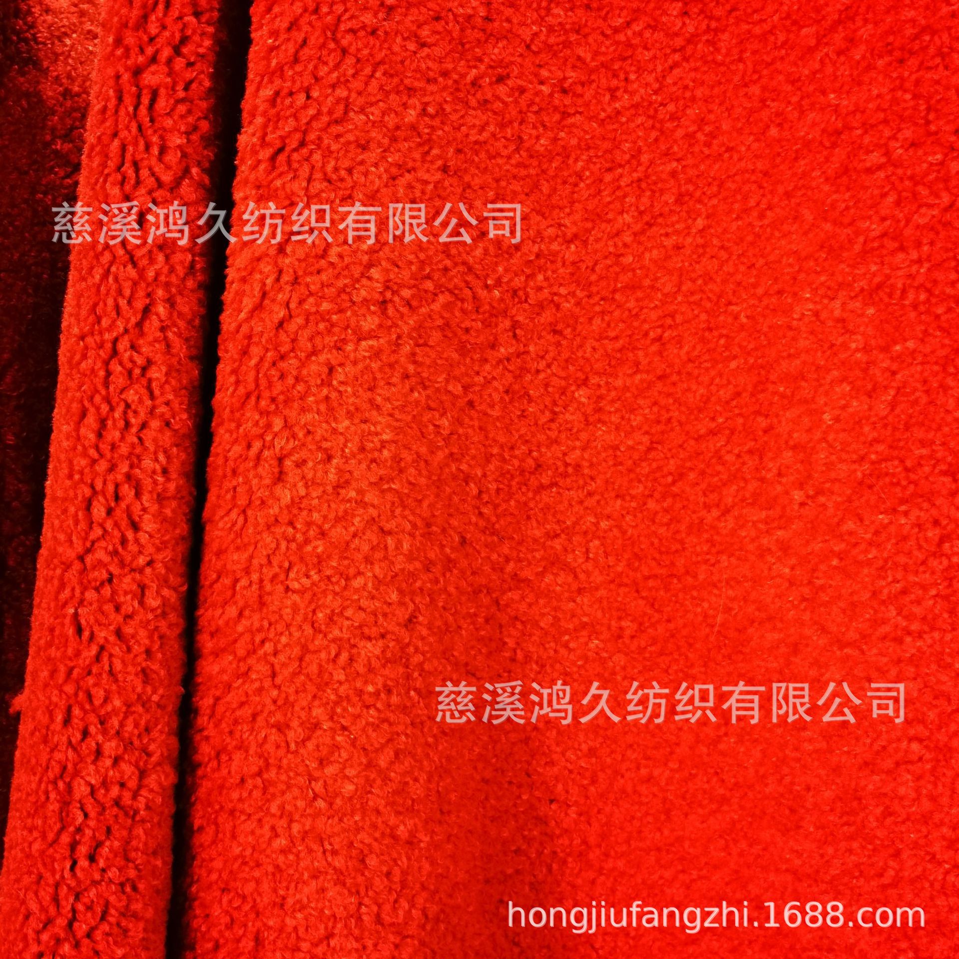 厂家供应全涤仿羊毛面料 巴黎春天仿羊毛 小羊卷绒 服装面料绒布