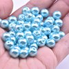 Glossy accessory, beads from pearl, 8mm, wholesale