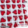 Japanese crystal for manicure, oolong tea Da Hong Pao heart-shaped, jewelry for bride, internet celebrity