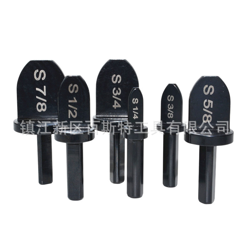 Expansor de tubo de mango triangular de 6 piezas Tubo de soporte en pulgadas negro Aire acondicionado Herramienta de expansión de tubo de cobre Amplificador de tubo de cobre image 3
