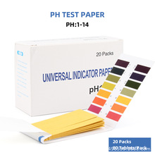 英文款试纸1-14PH广范试纸可测试尿液 护肤品酸碱度PH酸碱度