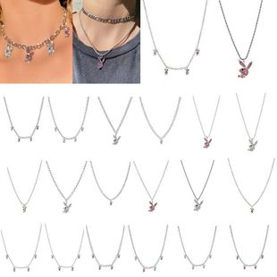 Rabbit hip-hop style, necklace, chain for key bag , wholesale, Aliexpress, punk style