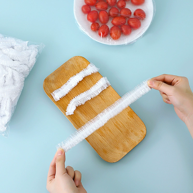 Пластиковая пленка для холодильника дома с крышкой сохранения свежести, пакет-накрытие, пленка для хранения пищи, пластиковая пленка