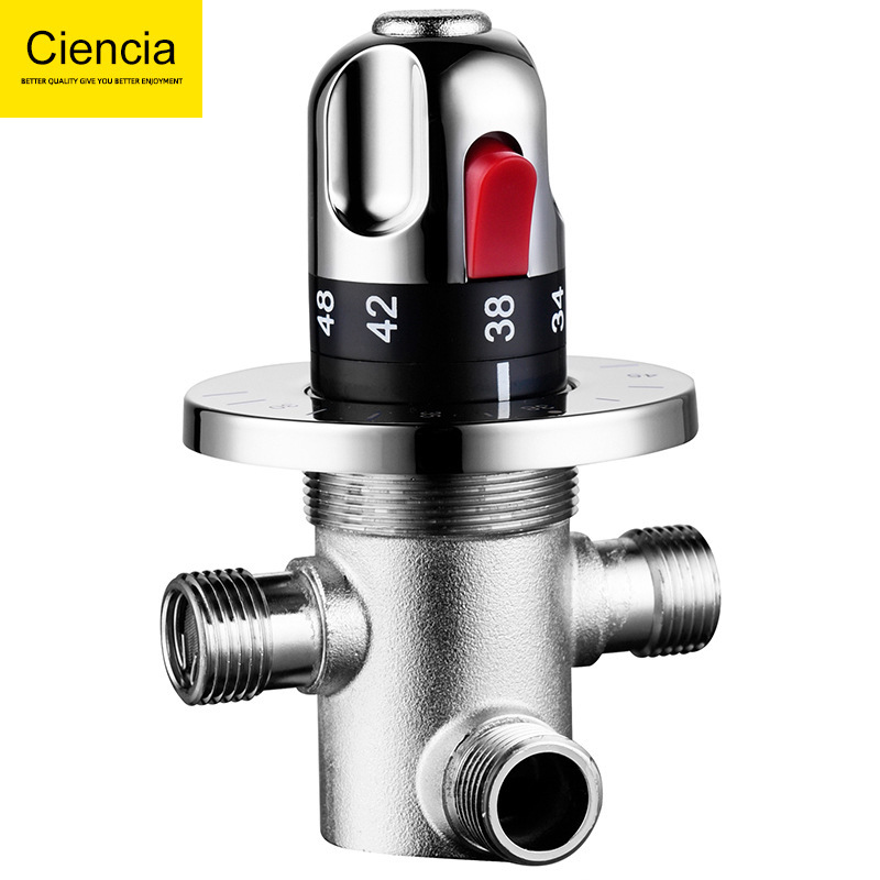 Ctm505 Thermostatic Mixing Valve Exposed Shower Solar Copper Thermostatic Valve Shower Faucet Temperature Control Valve Ctm505 Thermostatic Mixing Valve Exposed Shower Solar Copper Thermostatic Valve Shower Faucet Temperature Control Valve