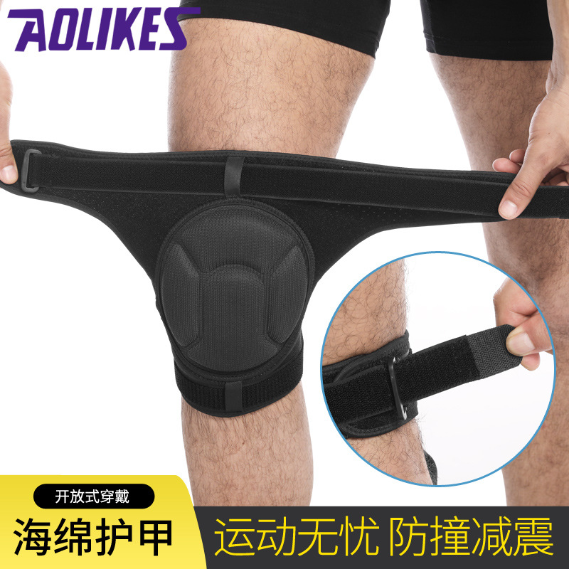 Protector de rodillas anti-colisión esponja anti-caída voleibol fútbol baile patinaje sobre ruedas baile rodillas anti-caída protector de arrastre