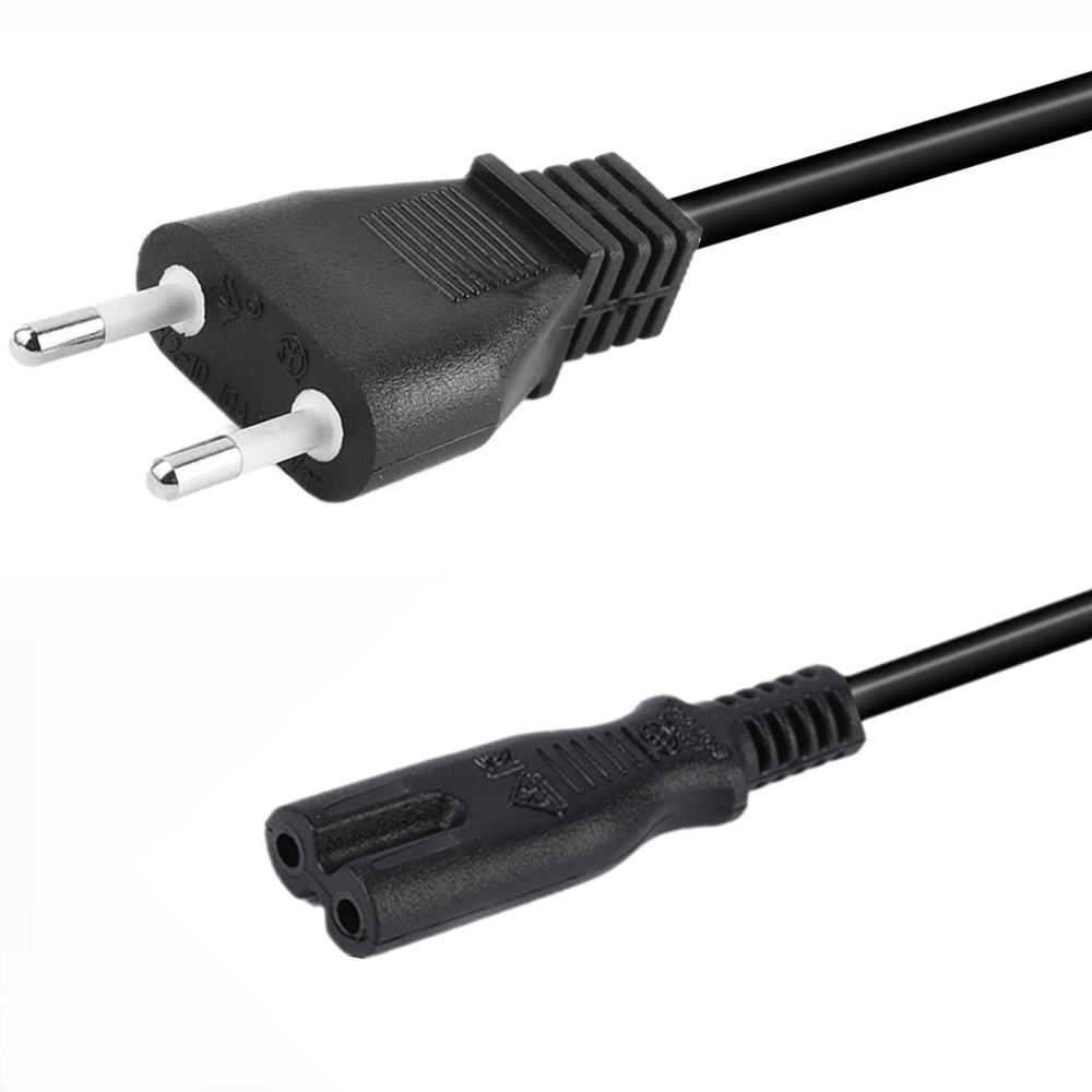 厂家供应两芯意大利八字尾电源插头线 智利插头AC电源线 意标插头