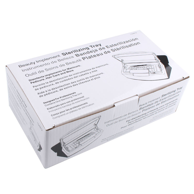 Caja de desinfección de herramientas de uñas directa de fábrica caja de remojo de limpieza de alcohol herramientas de uñas especial en stock