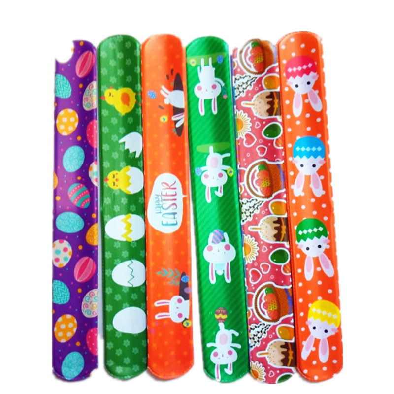 Comercio exterior PATRÓN DE NO INFRACCIÓN Comercio electrónico Venta de correa de muñeca de anillo de presión de Pascua niños de Pascua juegan con derechos de autor