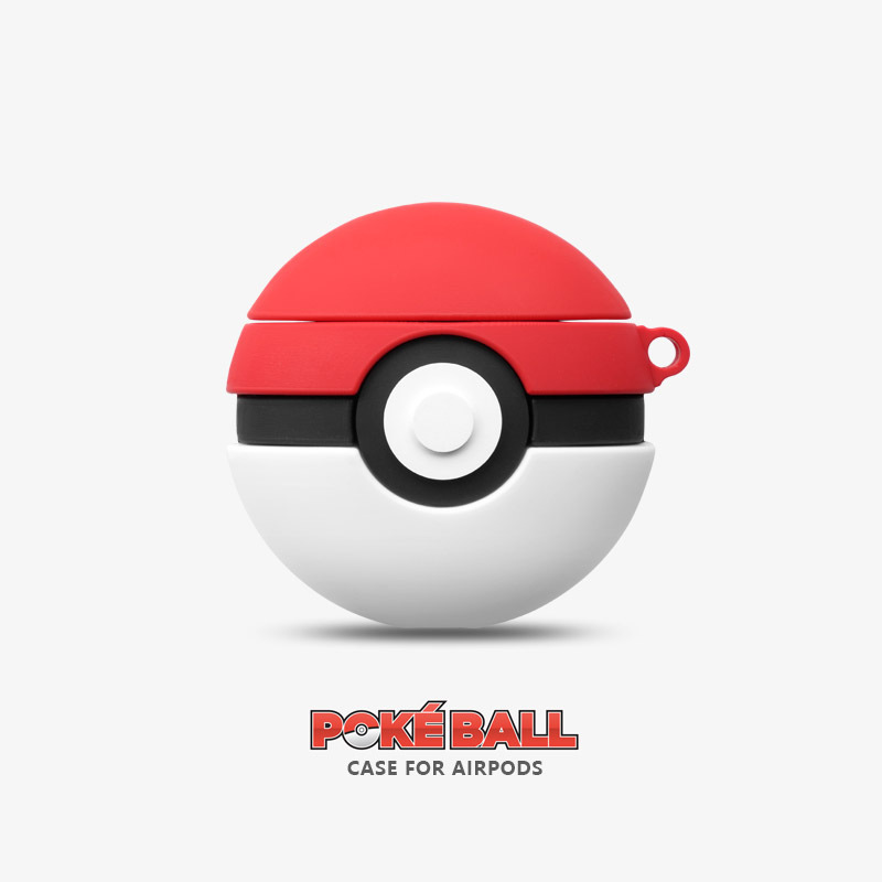 Cartoon Poke Ball Suitable for AirPods Pro 3Rd Generation Protective Case, 2Nd Generation, 4Th Generation, Pro 2 Apple Bluetooth Earphone Case