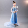 Small princess costume, dress, demi-season Christmas children's clothing, “Frozen”, western style