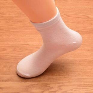 Socks stall spring solid color men's stockings independent packaging casual stockings stall supply wholesale