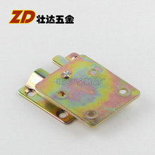 加厚家具连接件 床挂扣 铁挂片 铁镜扣 镜子挂钩 插片画框配件