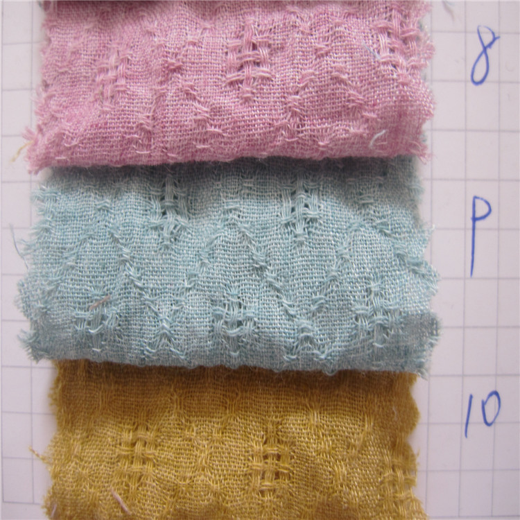 供应涤纱面料 时尚小提花  春夏女装衬衫面料