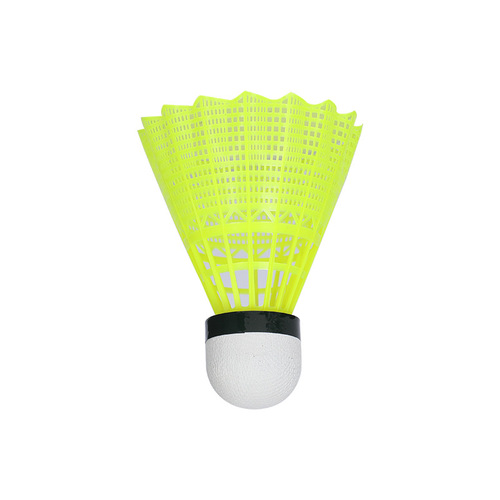 6-pack Nylon Plastic Badminton Birdies for Outdoor Training and Matches - 12 Yellow Badminton Birds